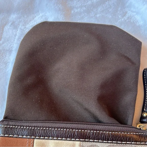 🎉HP🎉 EUC Coach 40915 vintage Y2K patchwork messenger crossbody swing pack bag - Picture 7 of 12